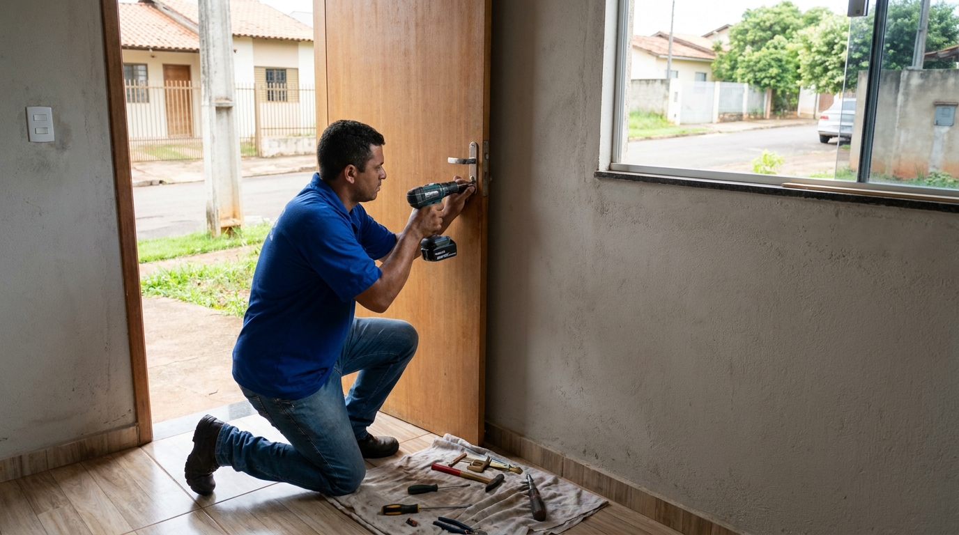 Instalação de Fechadura de Porta em Belém‑PA